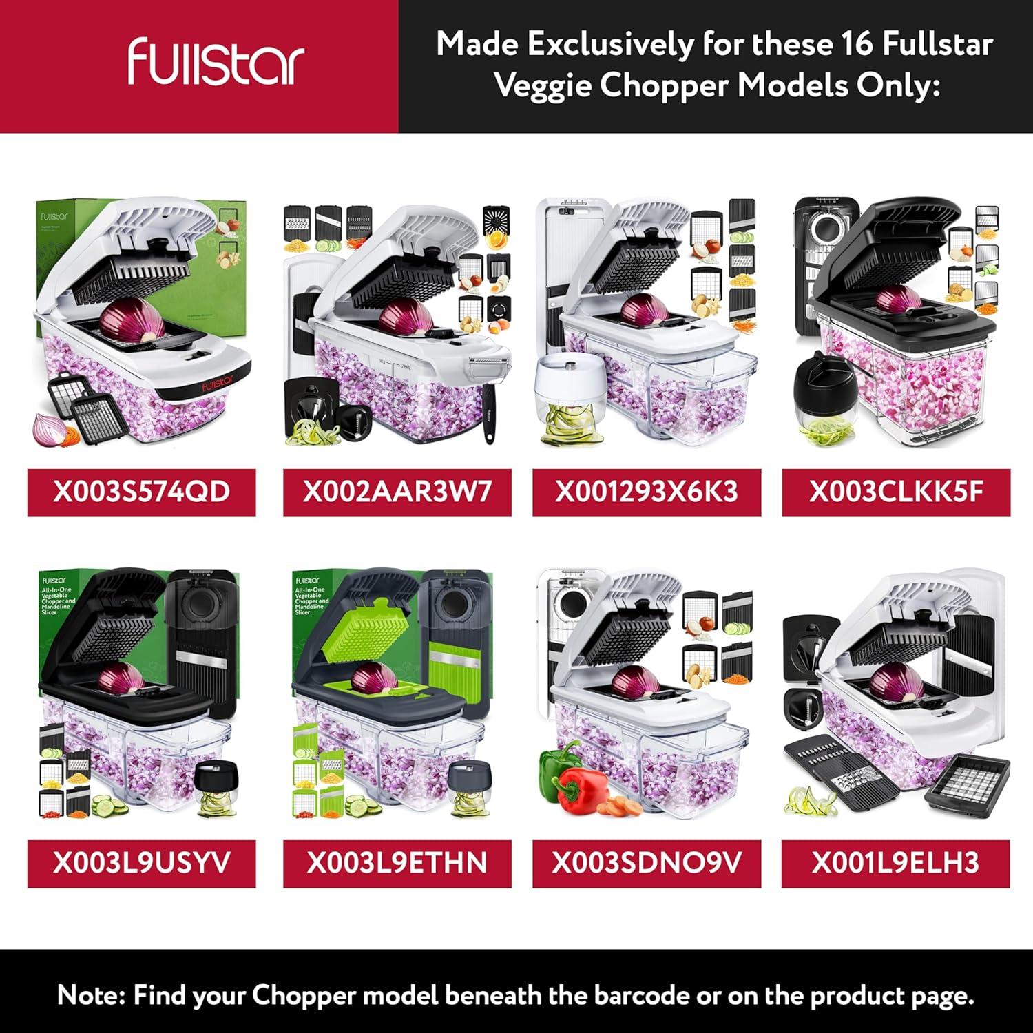 image:imageFullstar Blade Replacement Set Only Compatible with Select Fullstar Vegetable Chopper Models 2pc Insert Set for Large Dice Potatoes Apples amp Small Dice Onions Tomatoes 39 x 44 inches