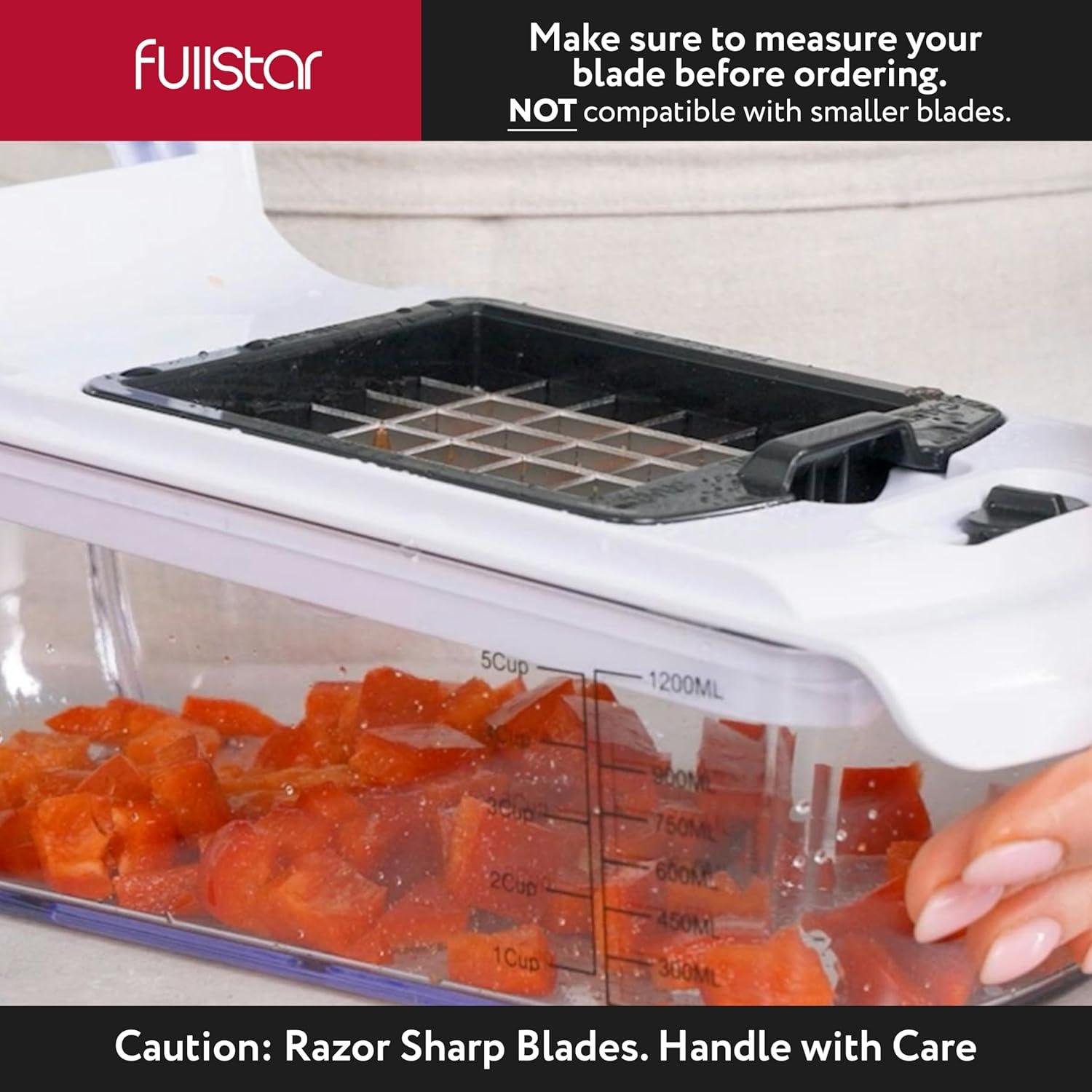 image:imageFullstar Blade Replacement Set Only Compatible with Select Fullstar Vegetable Chopper Models 2pc Insert Set for Large Dice Potatoes Apples amp Small Dice Onions Tomatoes 39 x 44 inches