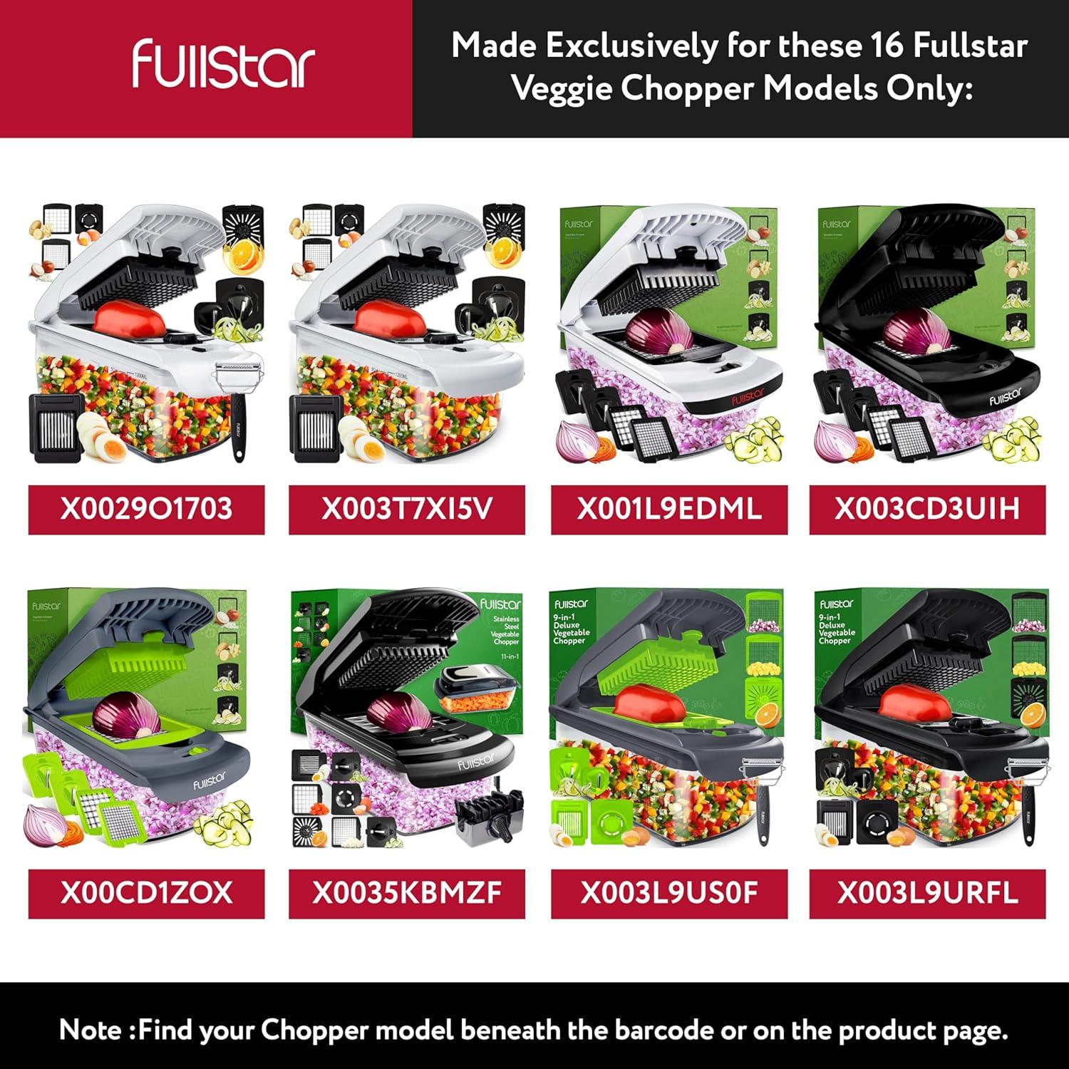 image:imageFullstar Blade Replacement Set Only Compatible with Select Fullstar Vegetable Chopper Models 2pc Insert Set for Large Dice Potatoes Apples amp Small Dice Onions Tomatoes 39 x 44 inches