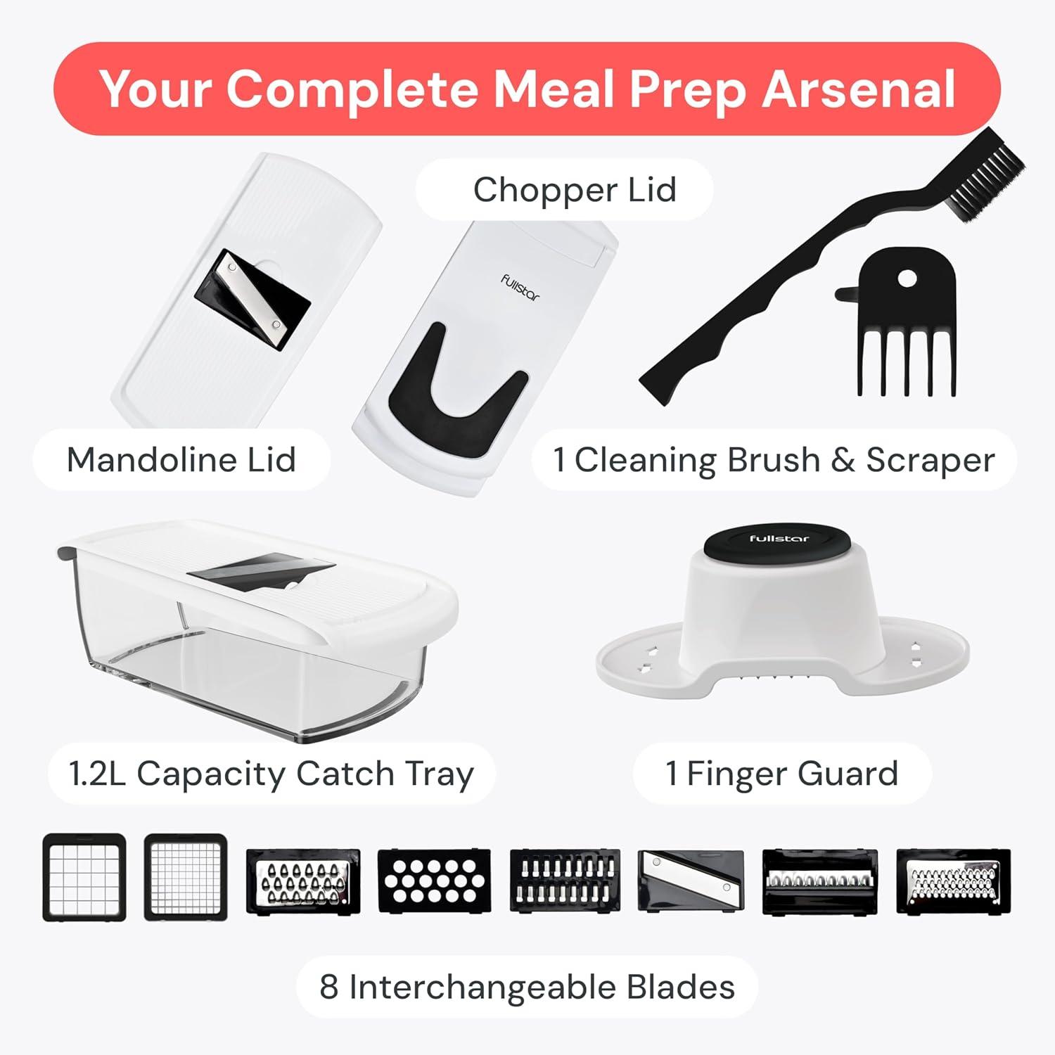 image:imageFullstar The Original Pro Chopper Vegetable Chopper and Dicer Food Chopper with Container Fruit Cutter Kitchen Gadgets amp Gifts Home Essentials 2 in 1 BlackWhite