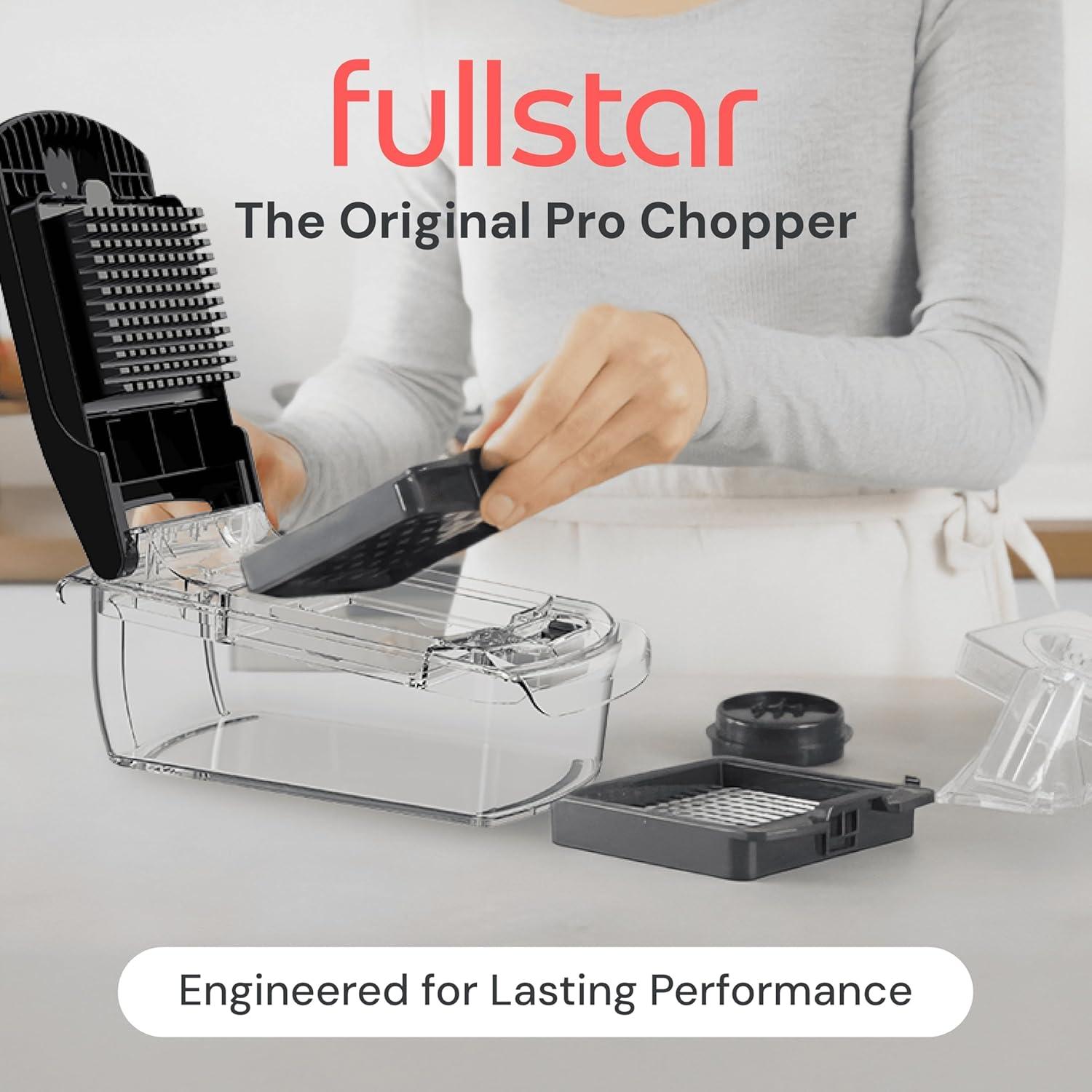 image:imageFullstar The Original Pro Chopper Vegetable Chopper and Dicer Food Chopper with Container Fruit Cutter Kitchen Gadgets amp Gifts Home Essentials 2 in 1 WhiteClear