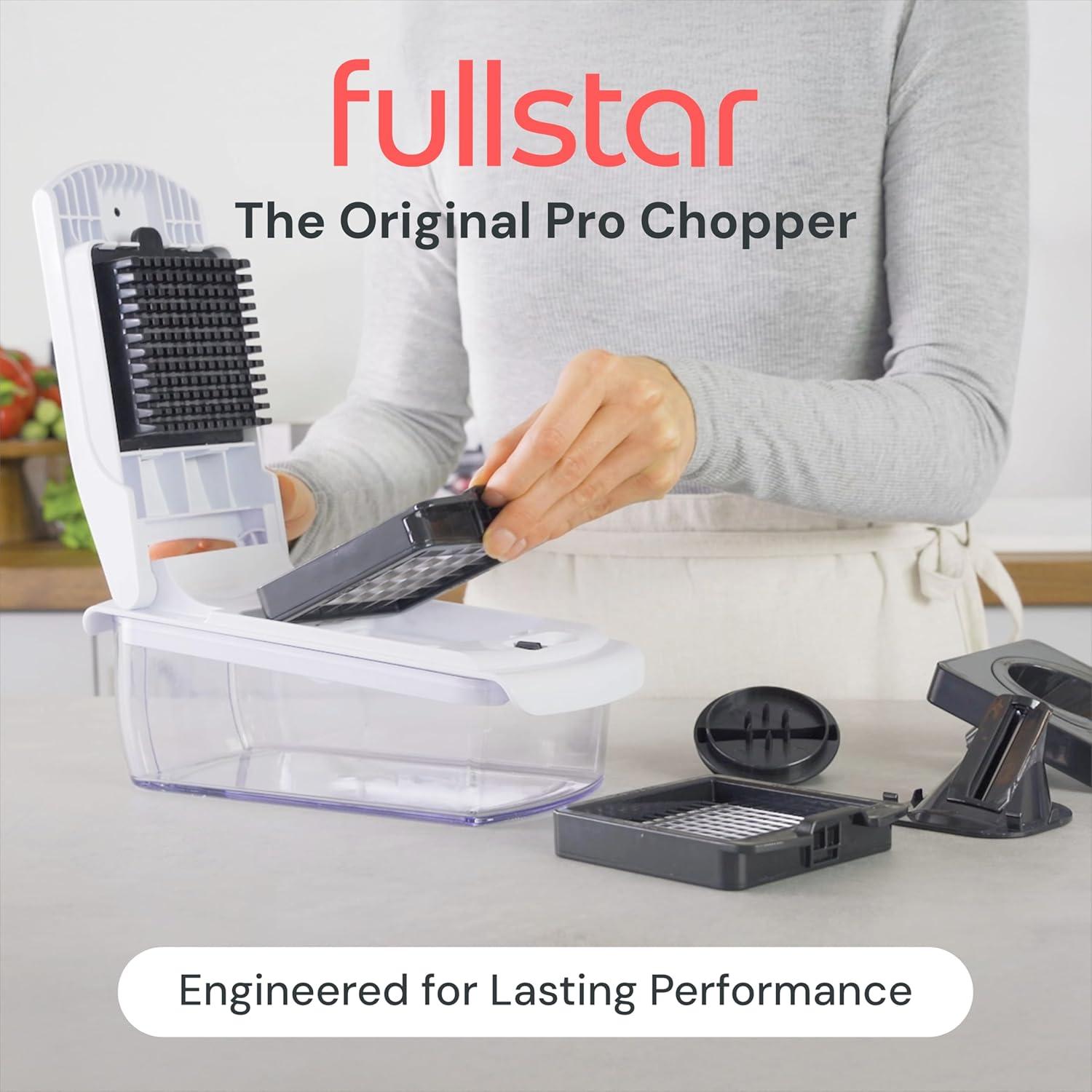 image:imageFullstar The Original Pro Chopper Vegetable Chopper and Dicer Food Chopper with Container Fruit Cutter Kitchen Gadgets amp Gifts Home Essentials 2 in 1 BlackWhite