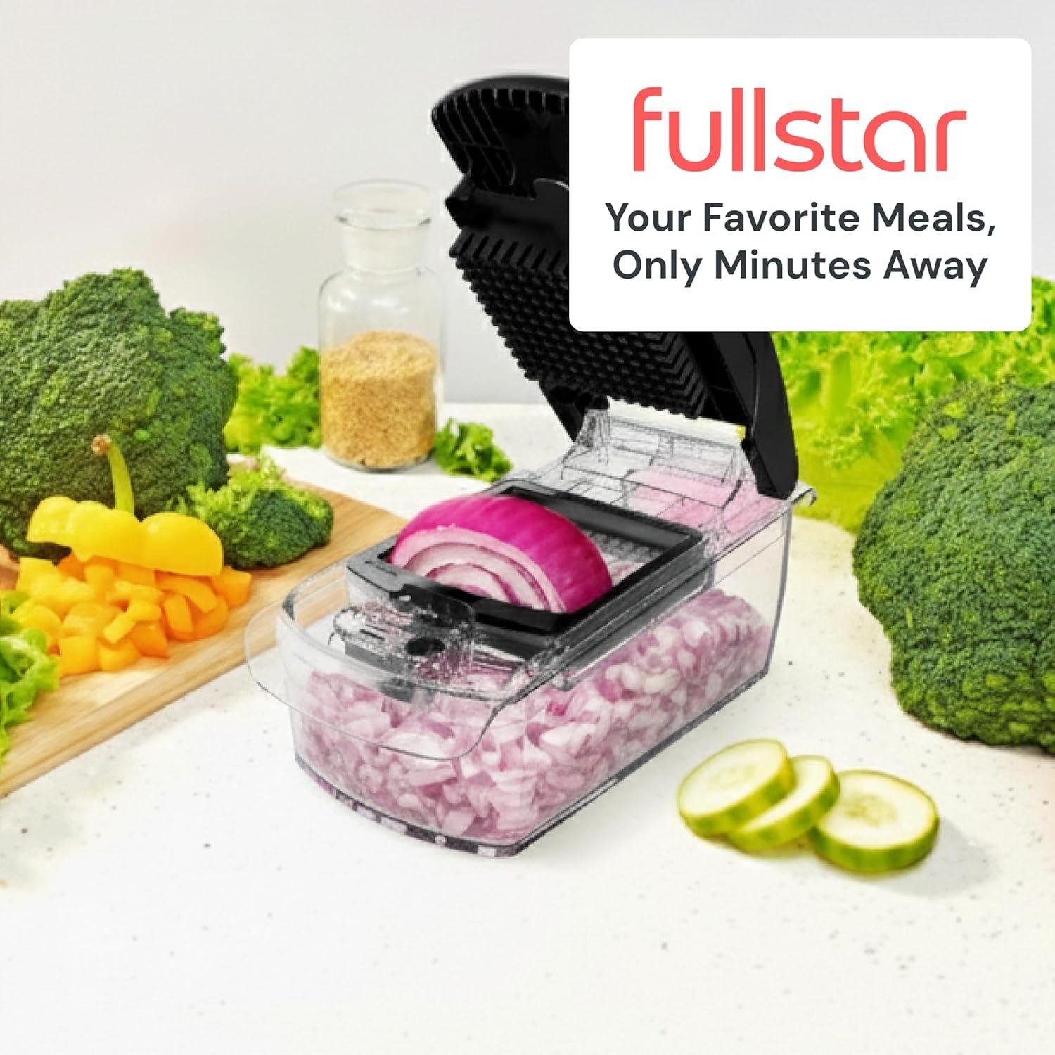 image:imageFullstar The Original Pro Chopper Vegetable Chopper and Dicer Food Chopper with Container Fruit Cutter Kitchen Gadgets amp Gifts Home Essentials 2 in 1 WhiteClear