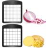 image:imageFullstar Blade Replacement Set  Only Compatible with Select Fullstar Vegetable Chopper Models  2pc Insert Set for Large Dice Potatoes Apples amp Small Dice Onions Tomatoes  39 x 44 inches