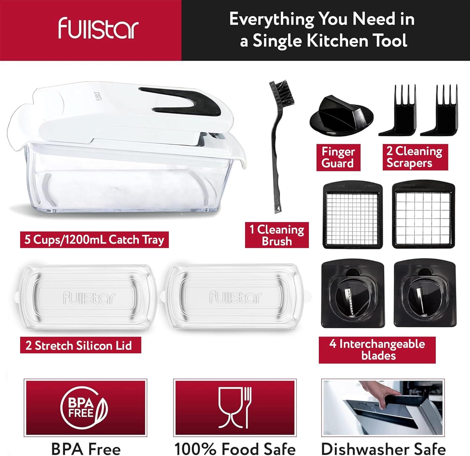 image:imagefullstar Bundle Chopper And 2 Piece Silicone Lids