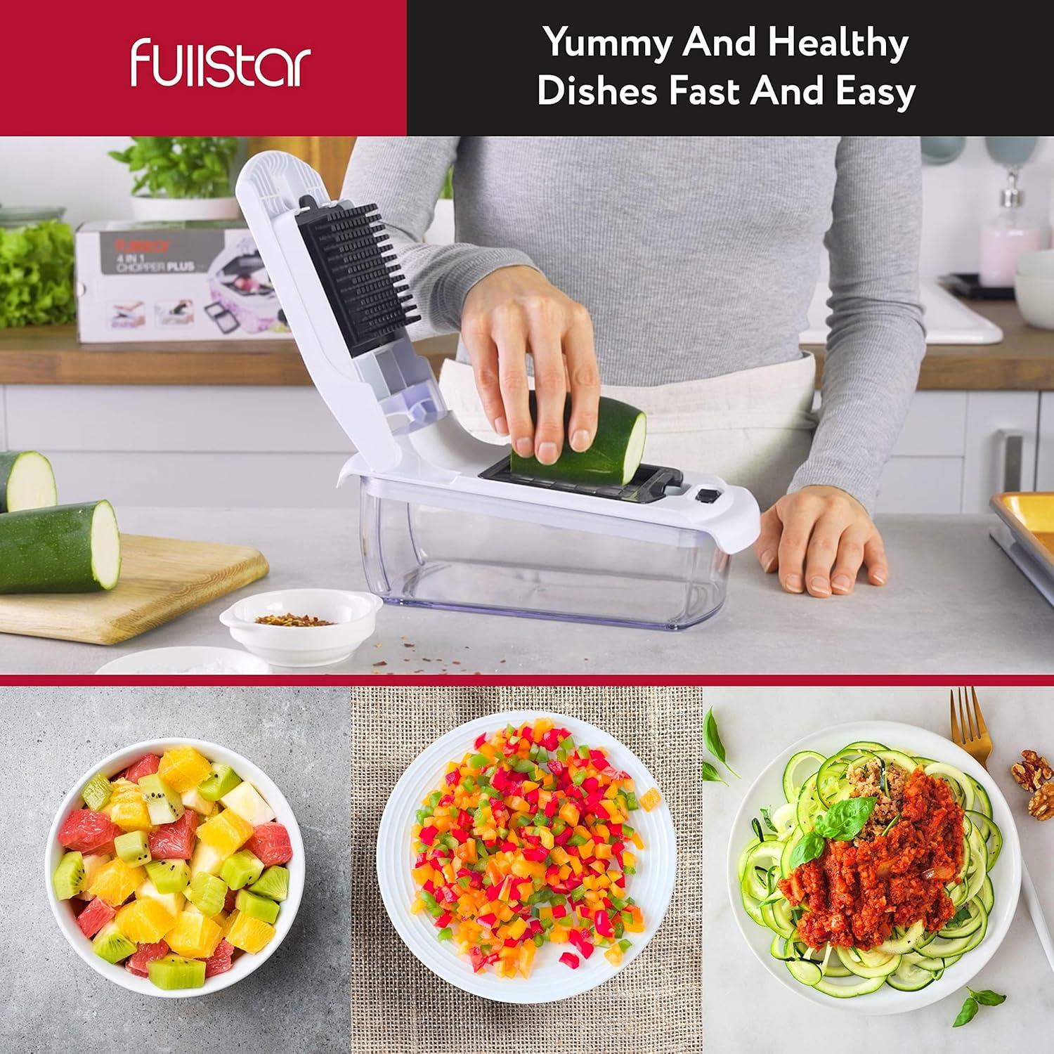 image:imagefullstar Bundle Chopper And 2 Piece Silicone Lids